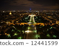 Night view from the Eiffel Tower ② 12441599