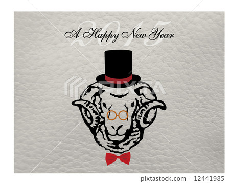 新年的羊古典灰色 新年的羊古典灰色 12441985