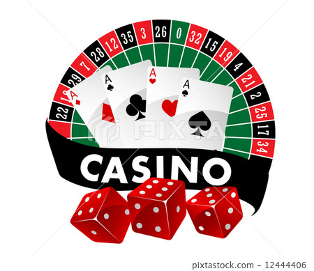 Casino emblem or badge 12444406