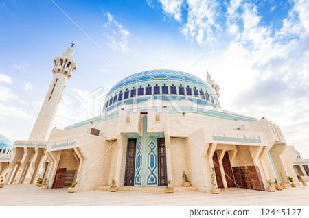 國王·阿卜杜拉·清真寺(約旦,安曼) 國王·阿卜杜拉·清真寺(約旦,安曼) 12445127