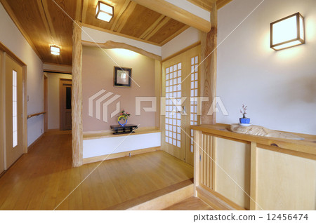 入口門廳木製日式風格 入口門廳木製日式風格 12456474