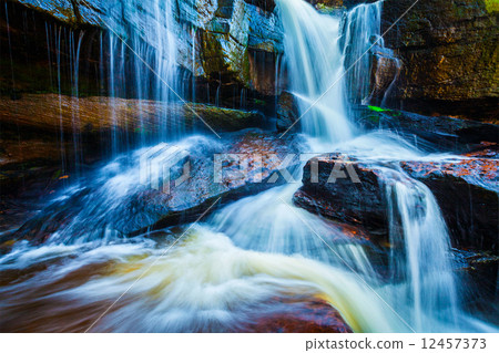 Tropical waterfall Tropical waterfall 12457373