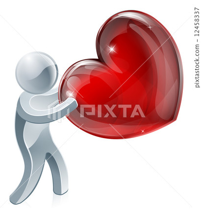 Person holding heart 12458337
