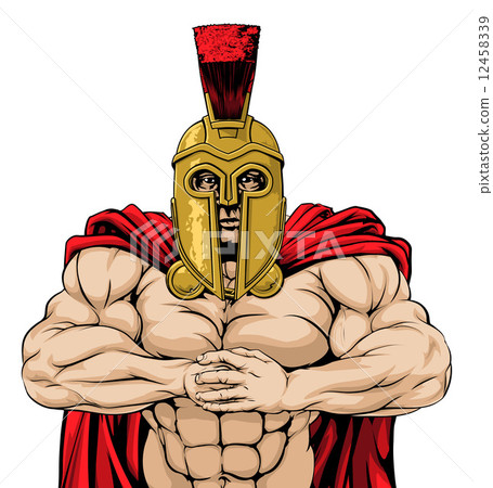 Bring it spartan mascot Bring it spartan mascot 12458339