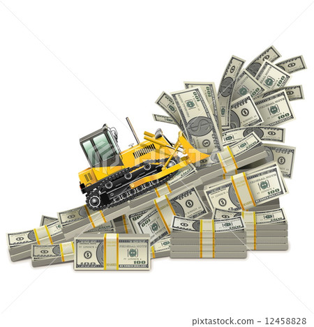 Vector Earnings Growth Concept 12458828