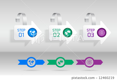 Wobbler infographic set 12460219