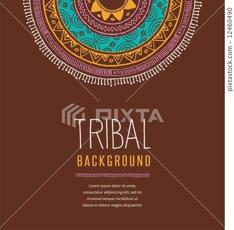 Tribal Background 12460490