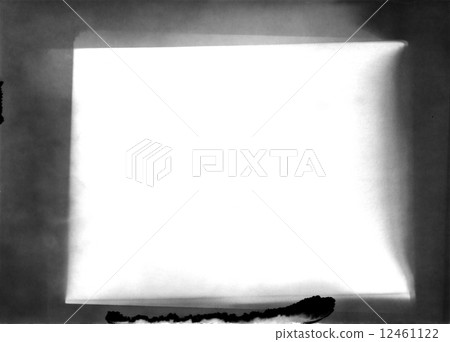 frame - old photographic paper - layer for photo editor 12461122
