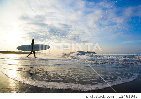 Surfer of Kageuma Coast Surfer of Kageuma Coast 12461945