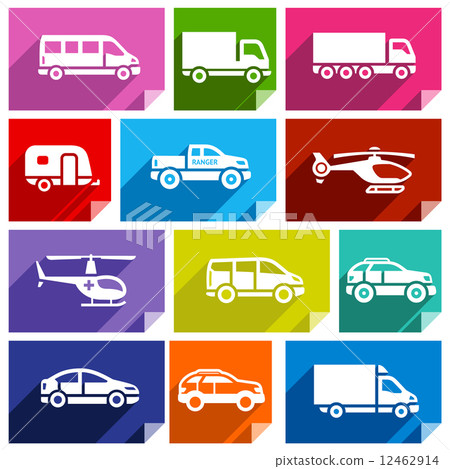 Transport flat icon, bright color-03 12462914