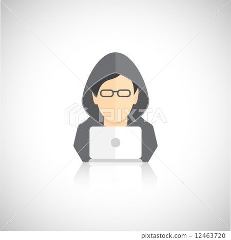 hacker icons flat 12463720