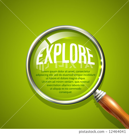 Magnifying glass background 12464041