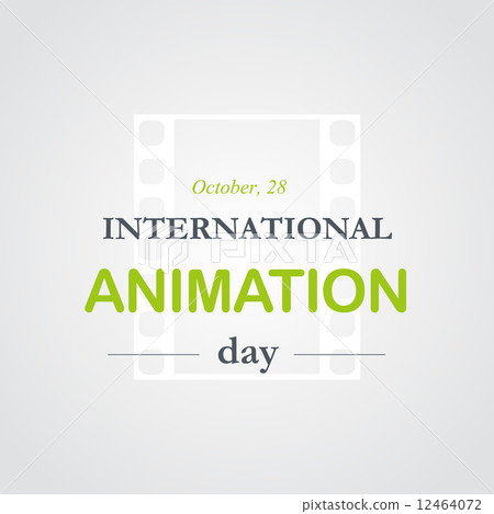 World animation day, October, 28 12464072