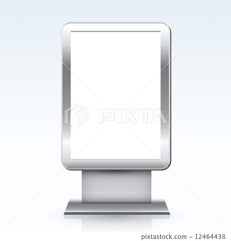 Blank citylight isolated Blank citylight isolated 12464438