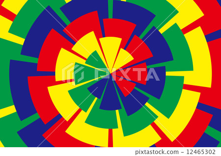 Background material Wallpaper (rainbow-colored spiral petals) Background material Wallpaper (rainbow-colored spiral petals) 12465302