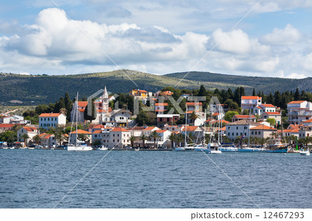 Rogoznica, Croatia view from the sea Rogoznica, Croatia view from the sea 12467293