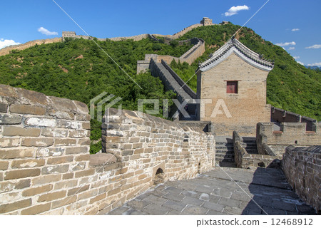 In Beijing, China, the majestic Great Wall. 12468912