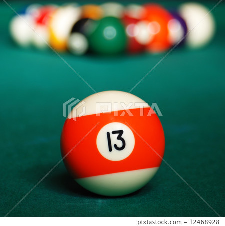 Pool game balls. Pool game balls. 12468928