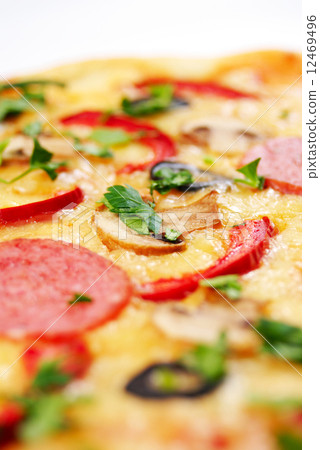 Pizza background 12469496
