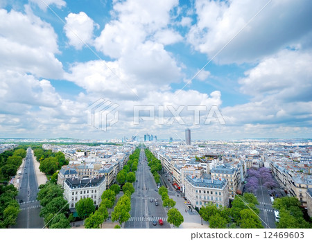 Paris Defense cityline Paris Defense cityline 12469603