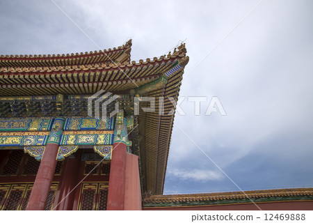 Chinese Imperial Palace, Beijing Forbidden City. 12469888