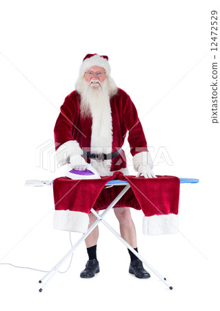 Santa is ironing his pants Santa is ironing his pants 12472529