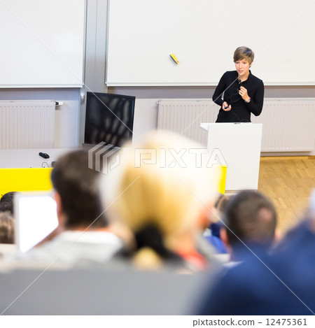 Lecture at university. 12475361