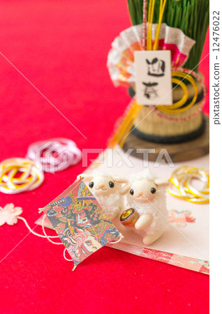 New Year's play of the sheep 12476022
