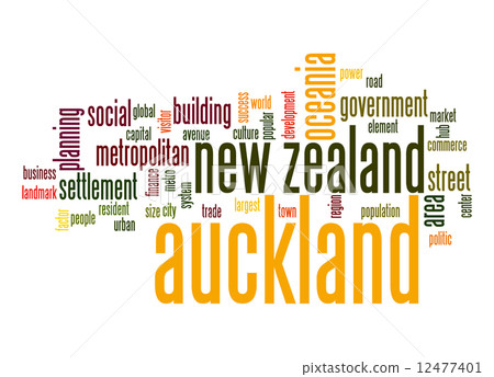 Auckland word cloud Auckland word cloud 12477401