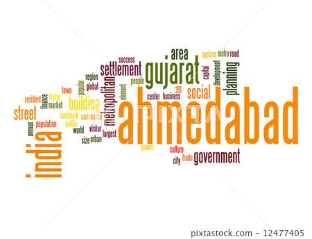 Ahmedabad word cloud Ahmedabad word cloud 12477405