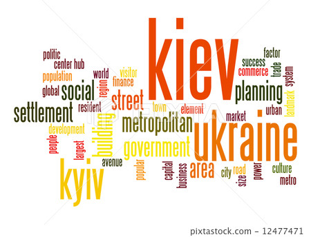 Kiev word cloud 12477471