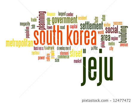 Jeju word cloud Jeju word cloud 12477472