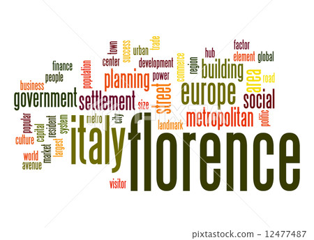 Florence word cloud Florence word cloud 12477487