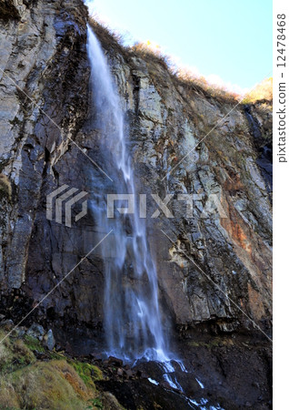Nagano Prefecture Suzaka Japan One hundred waterfalls in Japan Yonago Fall Falls 12478468