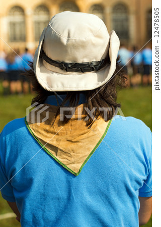 Scout Girl with Hat - Italy Scout Girl with Hat - Italy 12478505