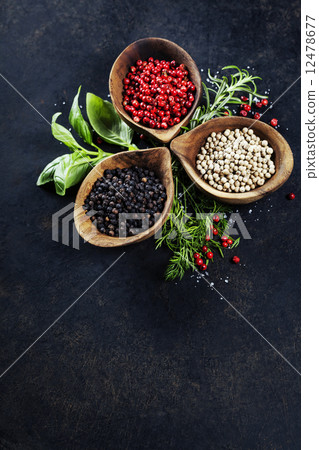 Herbs and spices selection Herbs and spices selection 12478677