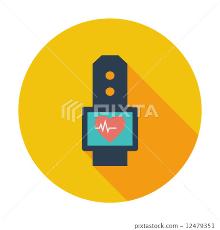 Pulsometer icon. 12479351