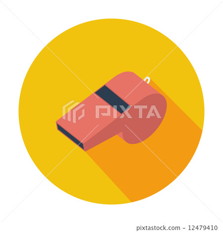 Icon sports whistle. Icon sports whistle. 12479410