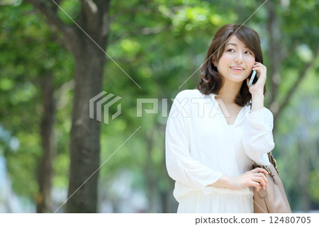 智能手機·小姐 12480705