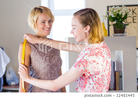 Dressmaker at work Dressmaker at work 12481445