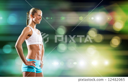 Fitness girl 12482065