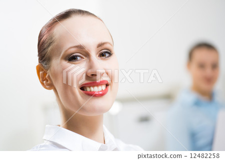 portrait of a business woman 12482258