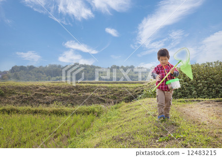 在該國玩耍的孩子們 12483215