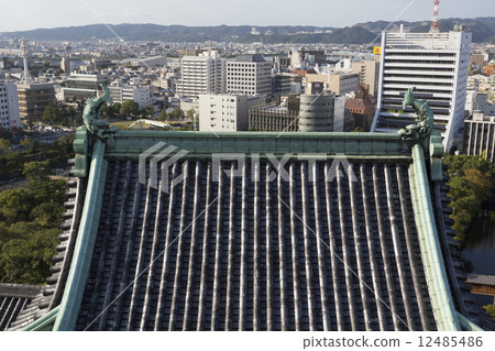 和歌山城堡小溫和和歌山市區 和歌山城堡小溫和和歌山市區 12485486
