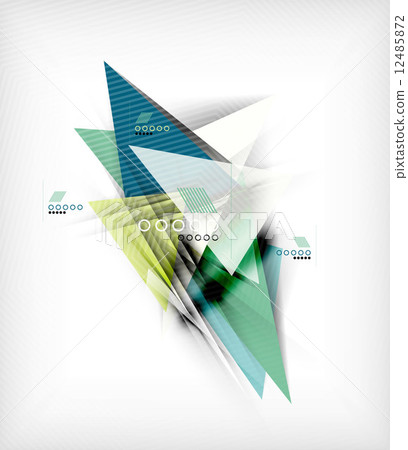 Color triangles, unusual abstract background Color triangles, unusual abstract background 12485872