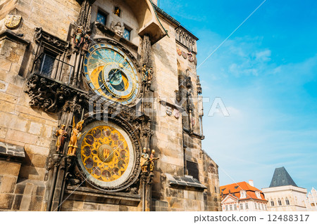 Astronomical Clock In Prague, Czech Republic 12488317