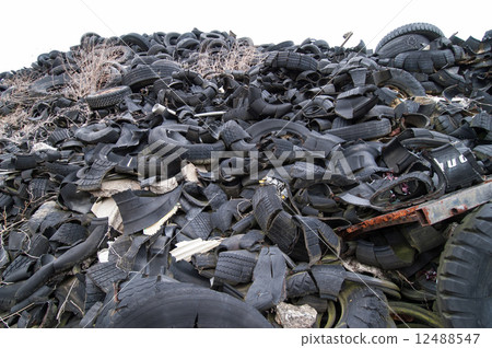 山廢輪胎 12488547