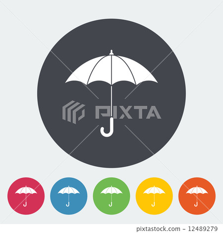 Umbrella icon. Umbrella icon. 12489279