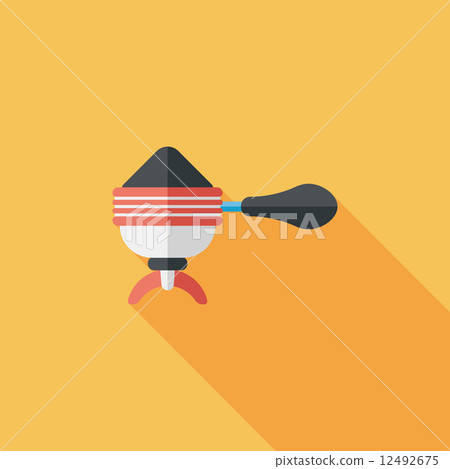 grinding coffee machine flat icon with long shadow,eps10 grinding coffee machine flat icon with long shadow,eps10 12492675