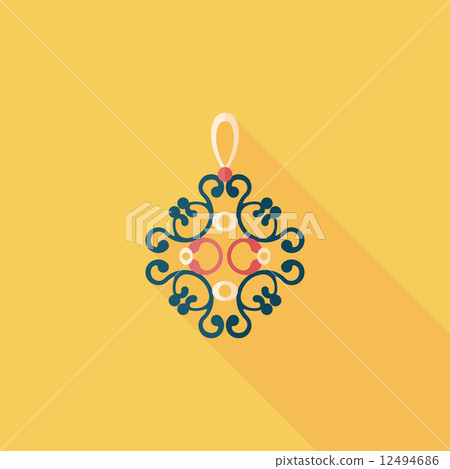 Chinese New Year flat icon with long shadow,eps10, lucky Chinese Chinese New Year flat icon with long shadow,eps10, lucky Chinese 12494686